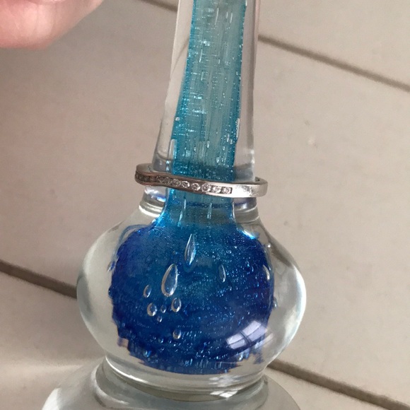 Lieberfarb Platinum diamond band - Picture 2 of 4